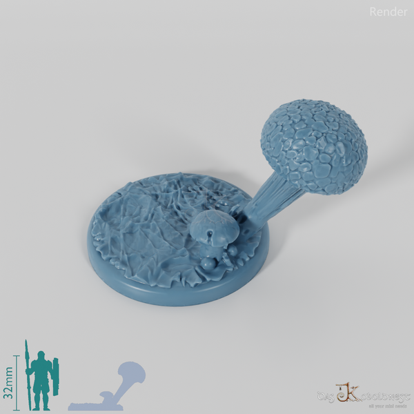 Mushroom Forest Bases (Round)