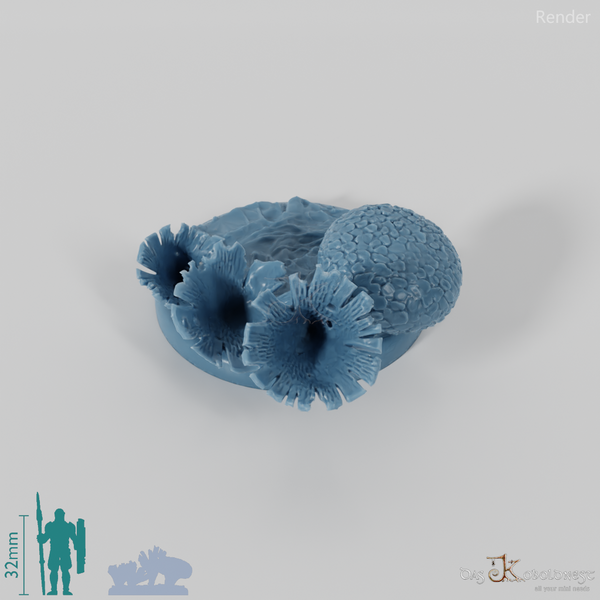 Mushroom Forest Bases (Round)