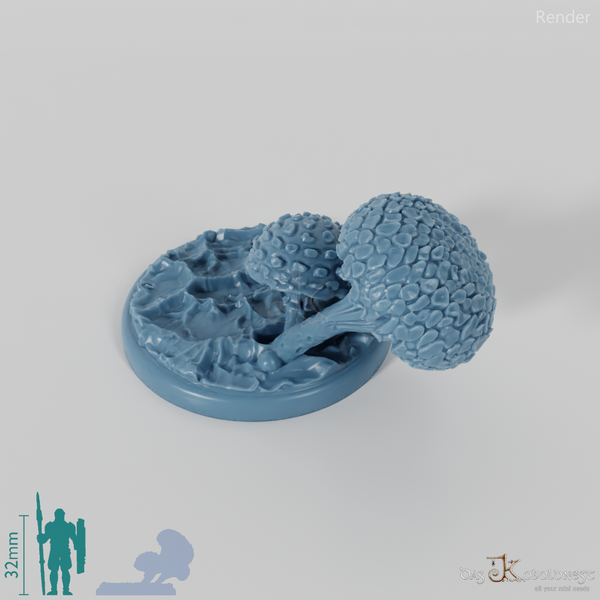 Mushroom Forest Bases (Round)