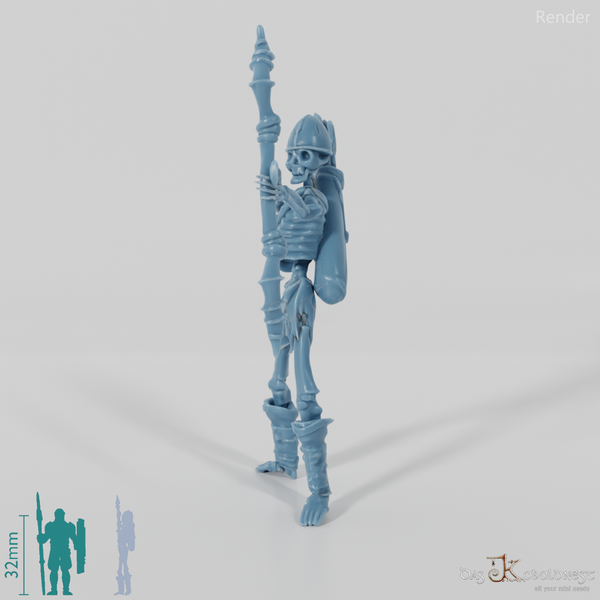 Skelett-Bogenschütze 01