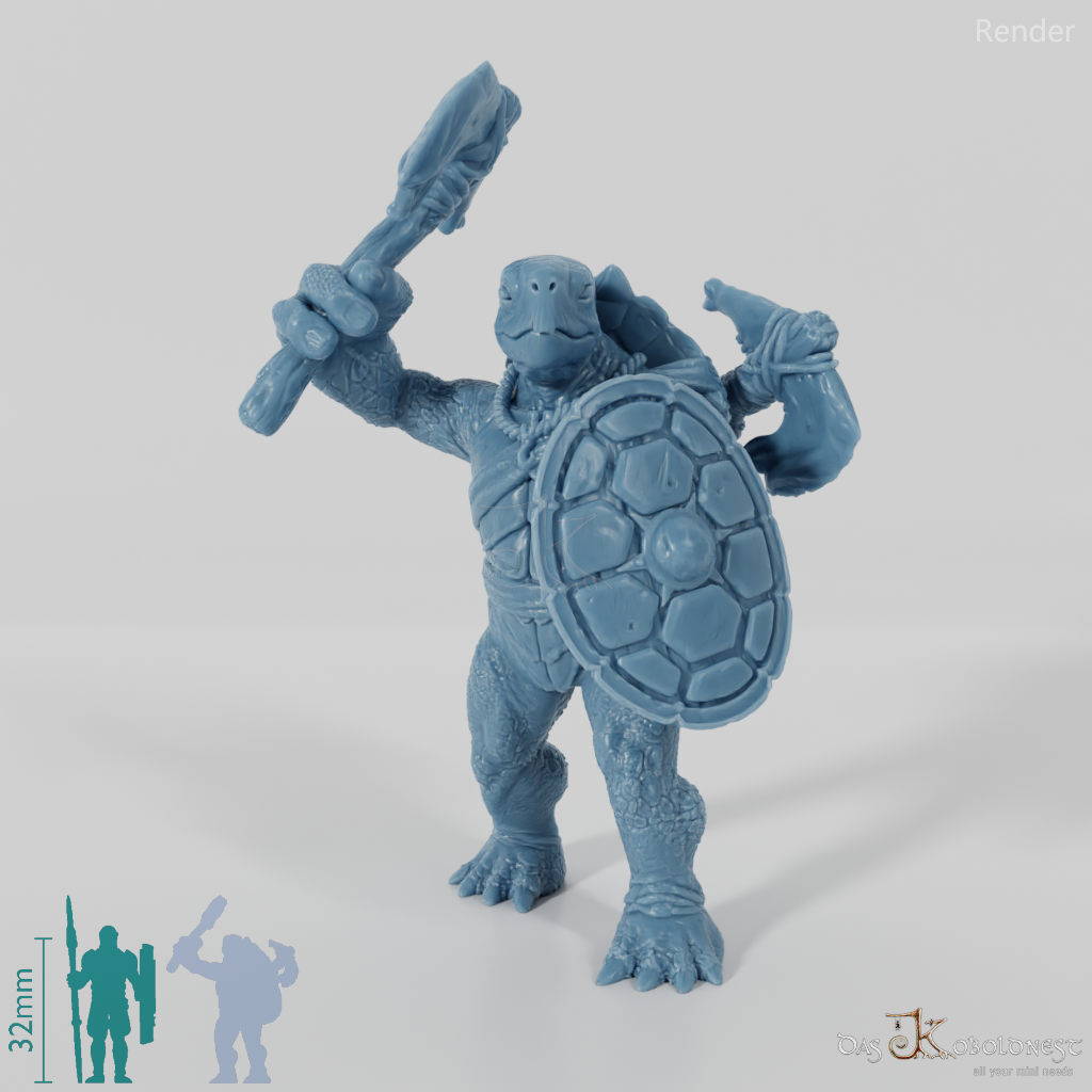 Schildkrötenvolk-Kämpfer 02