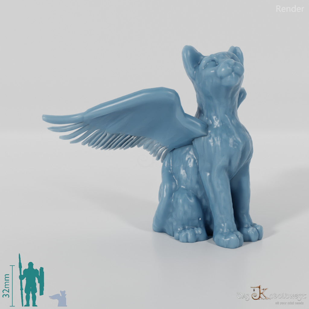 Cat - Winged Cat 01