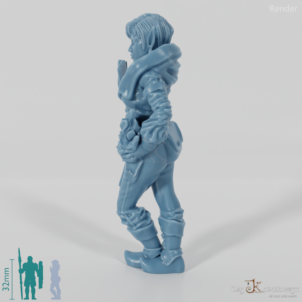 Elfische Kartentrickserin