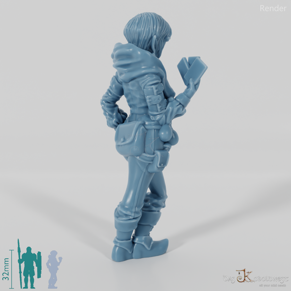 Elfische Kartentrickserin