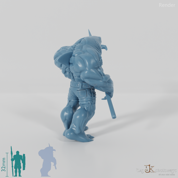 Shark people with spears