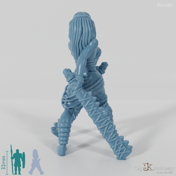 Kriegerin der Jaguarmaske