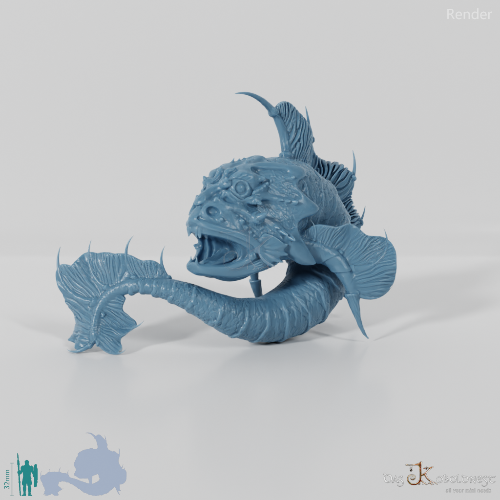 Deep Sea Fish Monster 01