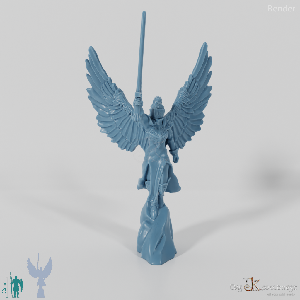 Archangel with sword 01