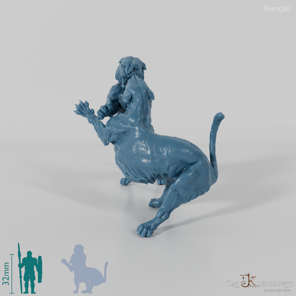 Big Cat - Bengal Tiger - Fighting