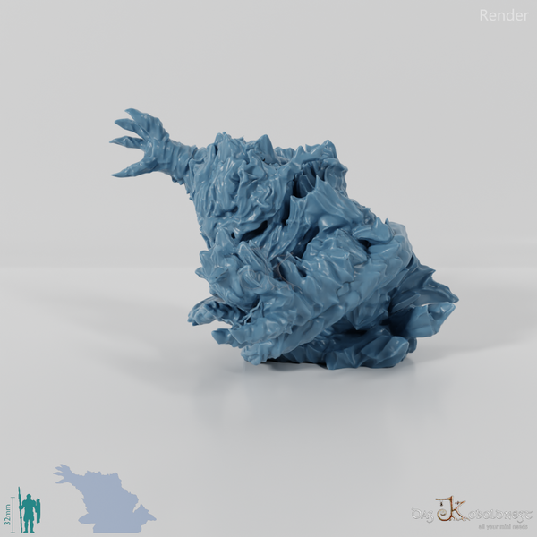 Fire elemental with fireball