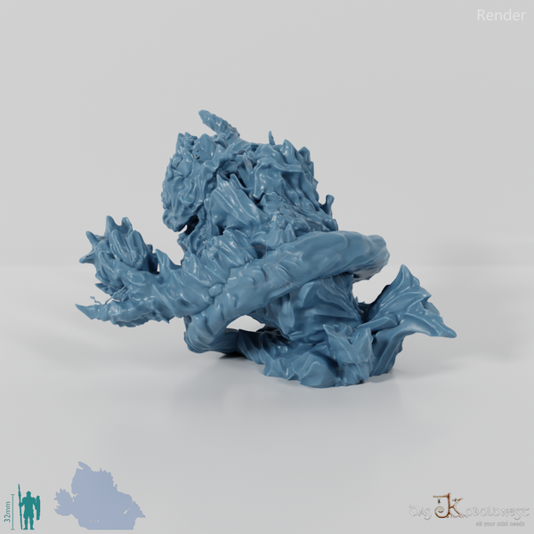 Fire elemental with fireball