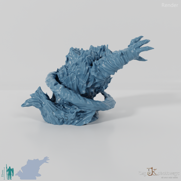 Fire elemental with fireball