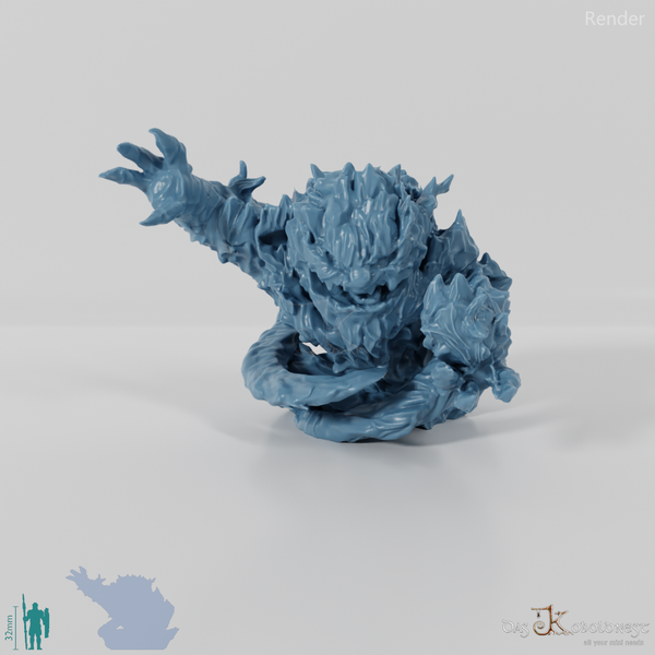 Fire elemental with fireball