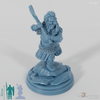Gawli, dwarven warrior in fighting stance