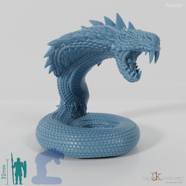 Schlange - Riesenkobra