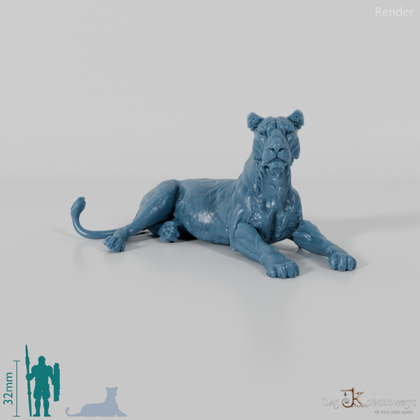 Big cat - lioness 02