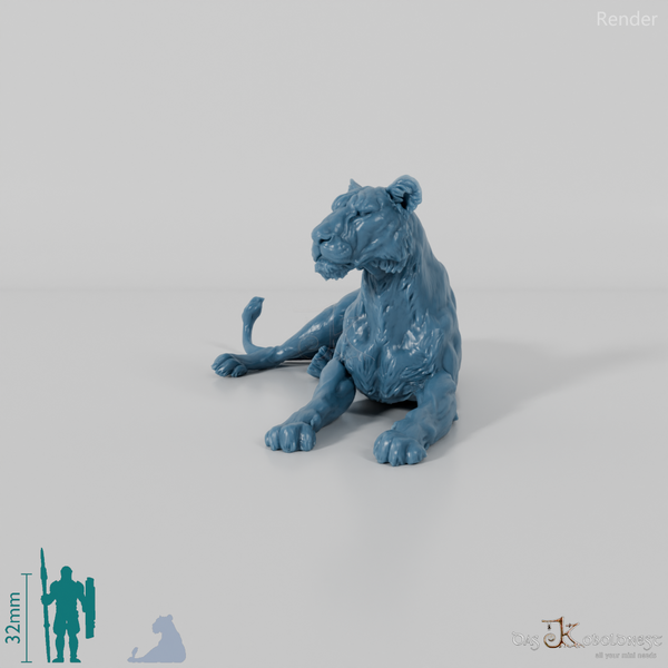 Big cat - lioness 02