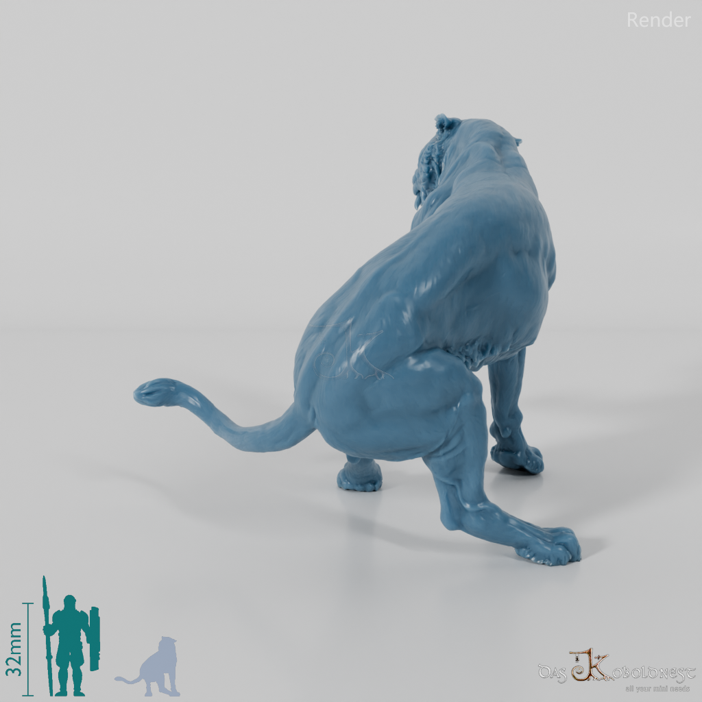Big cat - lioness 03