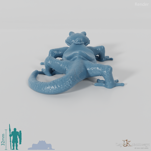 Lizard - riding gecko