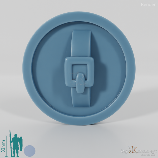 Einfacher Rundschild