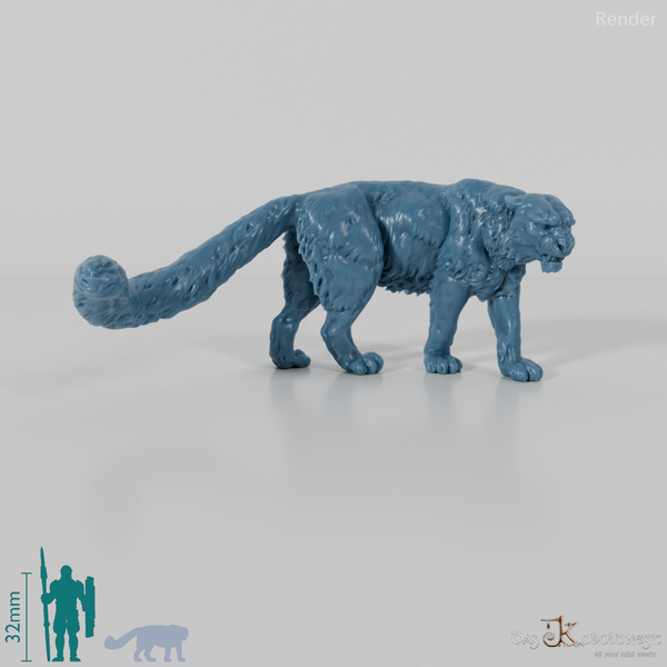 Big cat - snow leopard 01