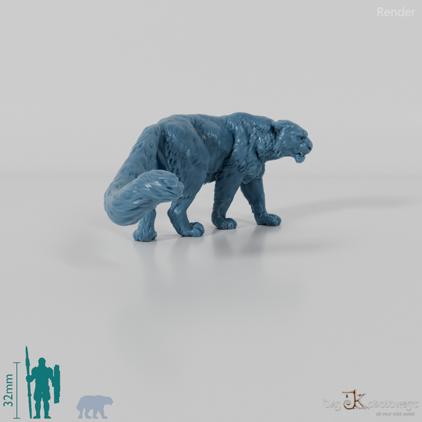 Big cat - snow leopard 01