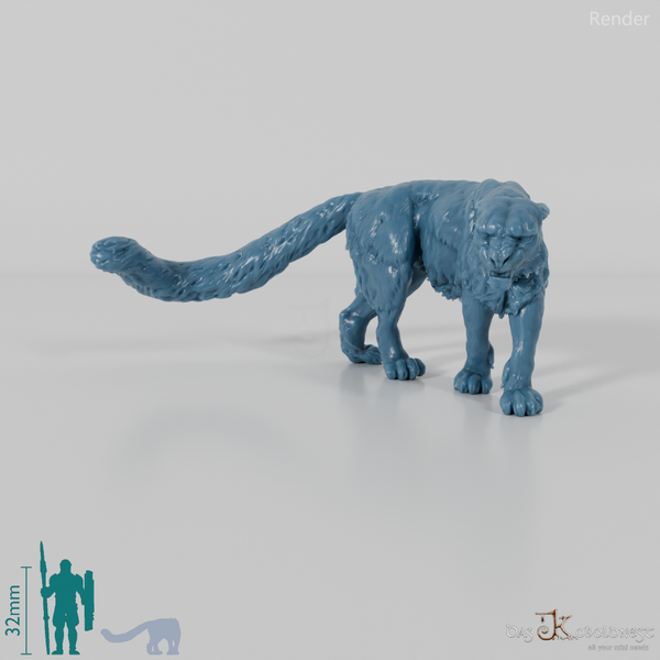 Big cat - snow leopard 01