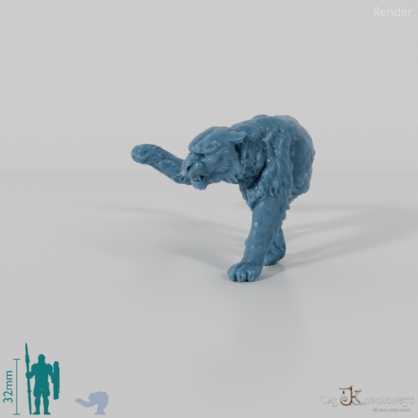 Big cat - snow leopard 01