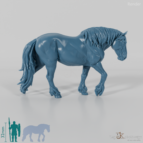 Horse - Suffolk Punch Mare 03