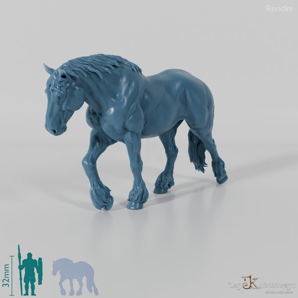 Horse - Suffolk Punch Mare 03