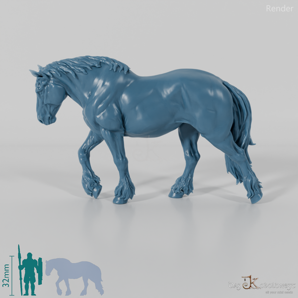 Horse - Suffolk Punch Mare 03