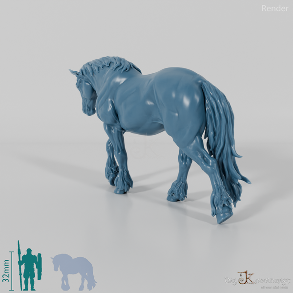 Horse - Suffolk Punch Mare 03