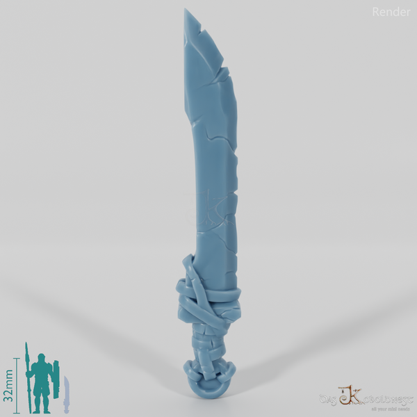 Grober einhändiger Säbel