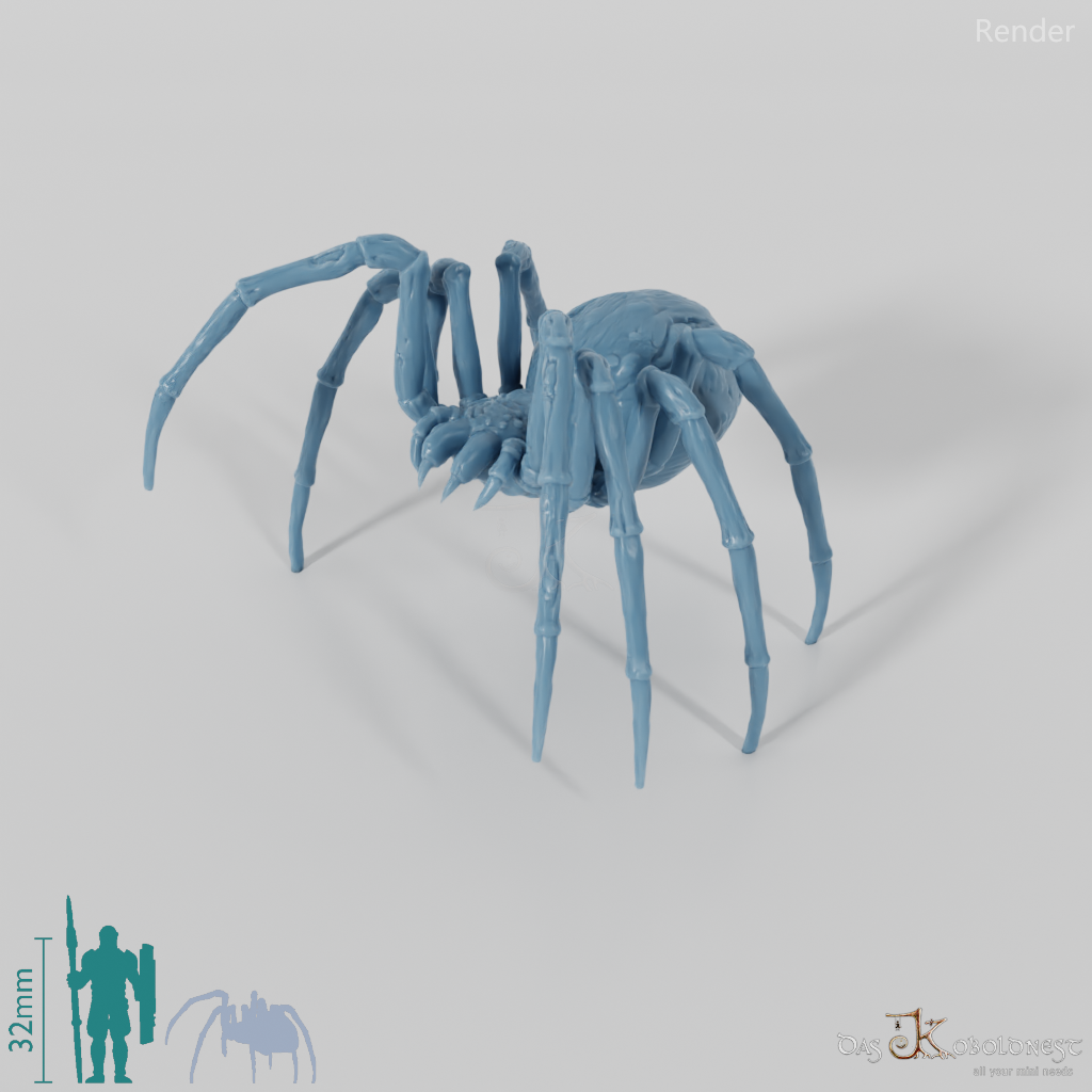 Spinne - Große Zombiespinne 01