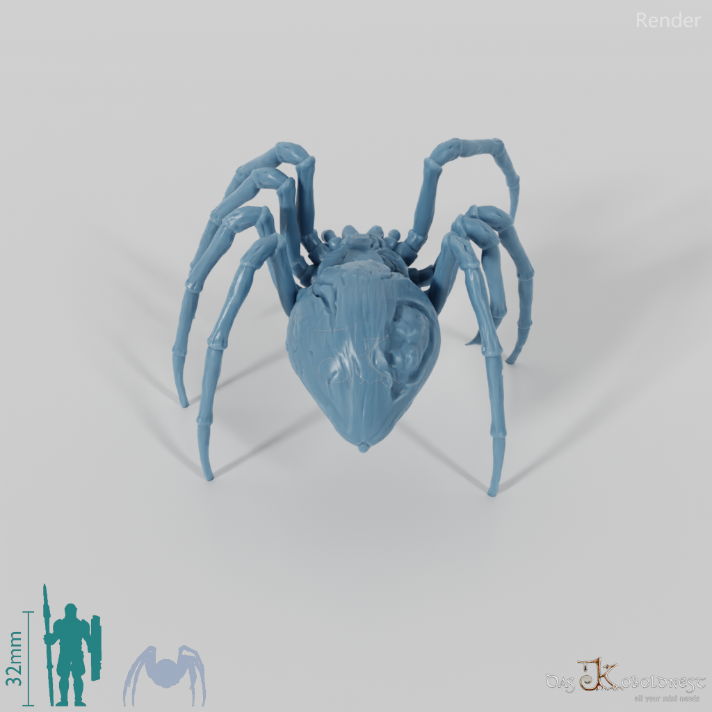 Spinne - Große Zombiespinne 01