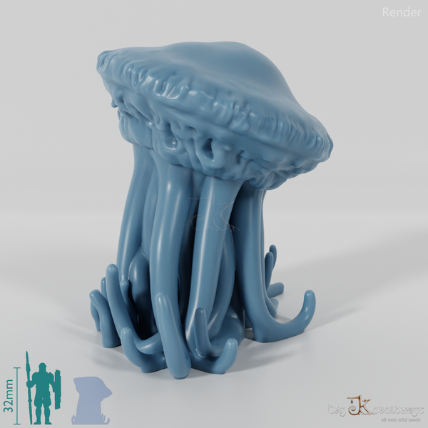 Jellyfish - Floating Giant Jellyfish 01