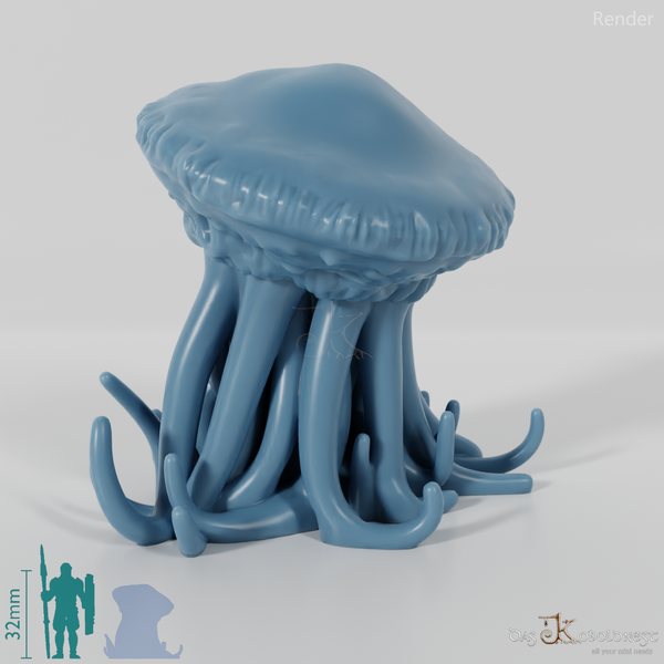 Jellyfish - Floating Giant Jellyfish 01