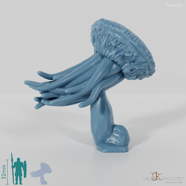 Jellyfish - Floating Giant Jellyfish 03