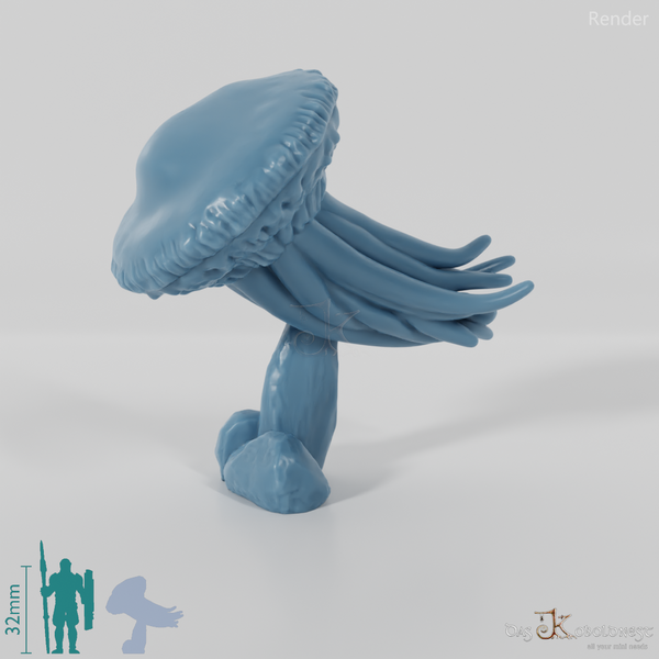 Jellyfish - Floating Giant Jellyfish 03