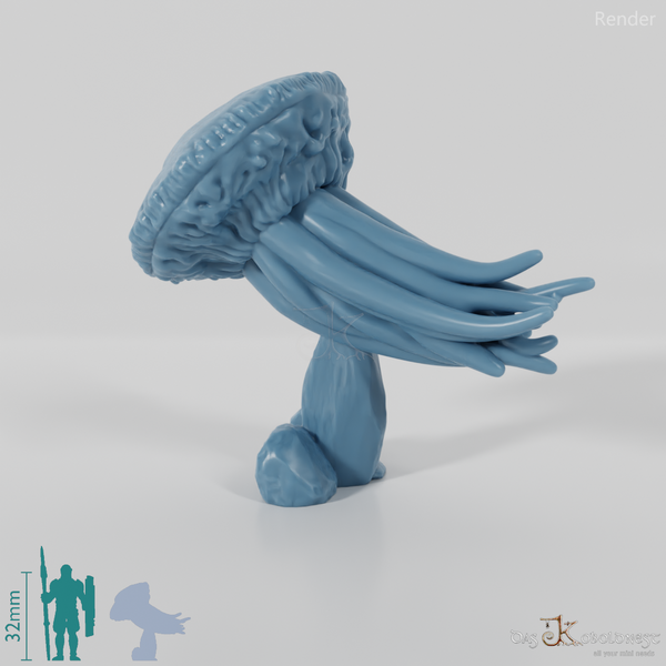 Jellyfish - Floating Giant Jellyfish 03