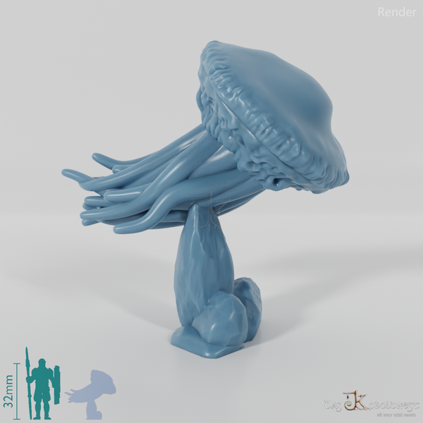 Jellyfish - Floating Giant Jellyfish 03