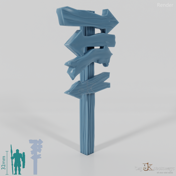 Wegweiser - Cartoon 04