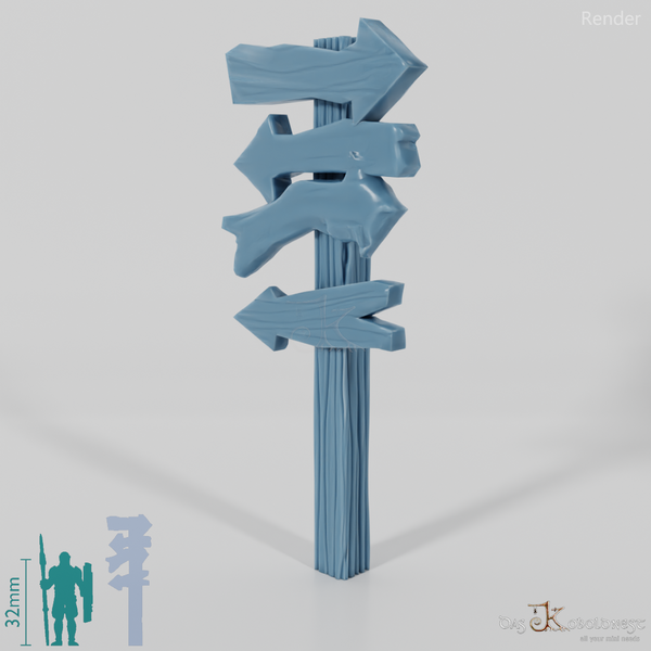 Wegweiser - Cartoon 04