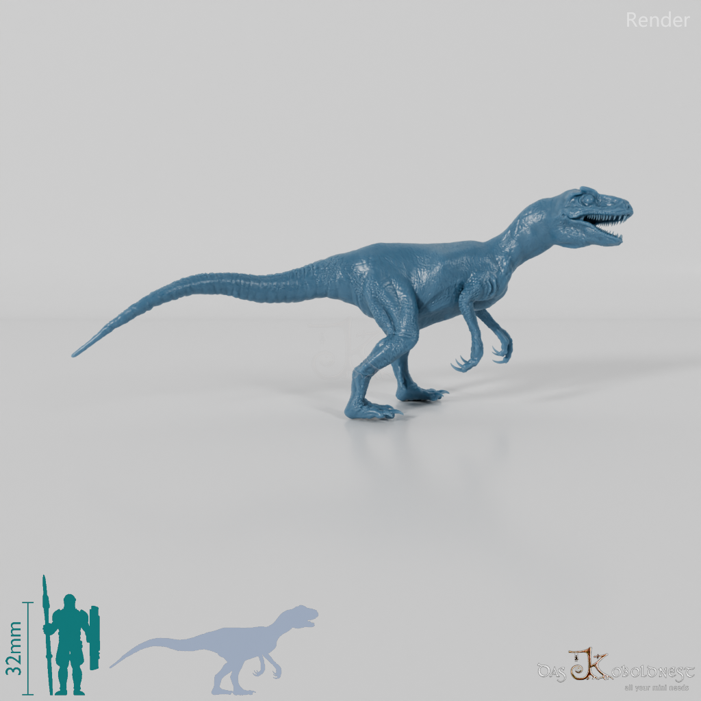 Allosaurus fragilis 07 (juvenile) - JJP