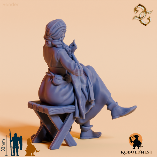 Abby Fletcher, Näherin