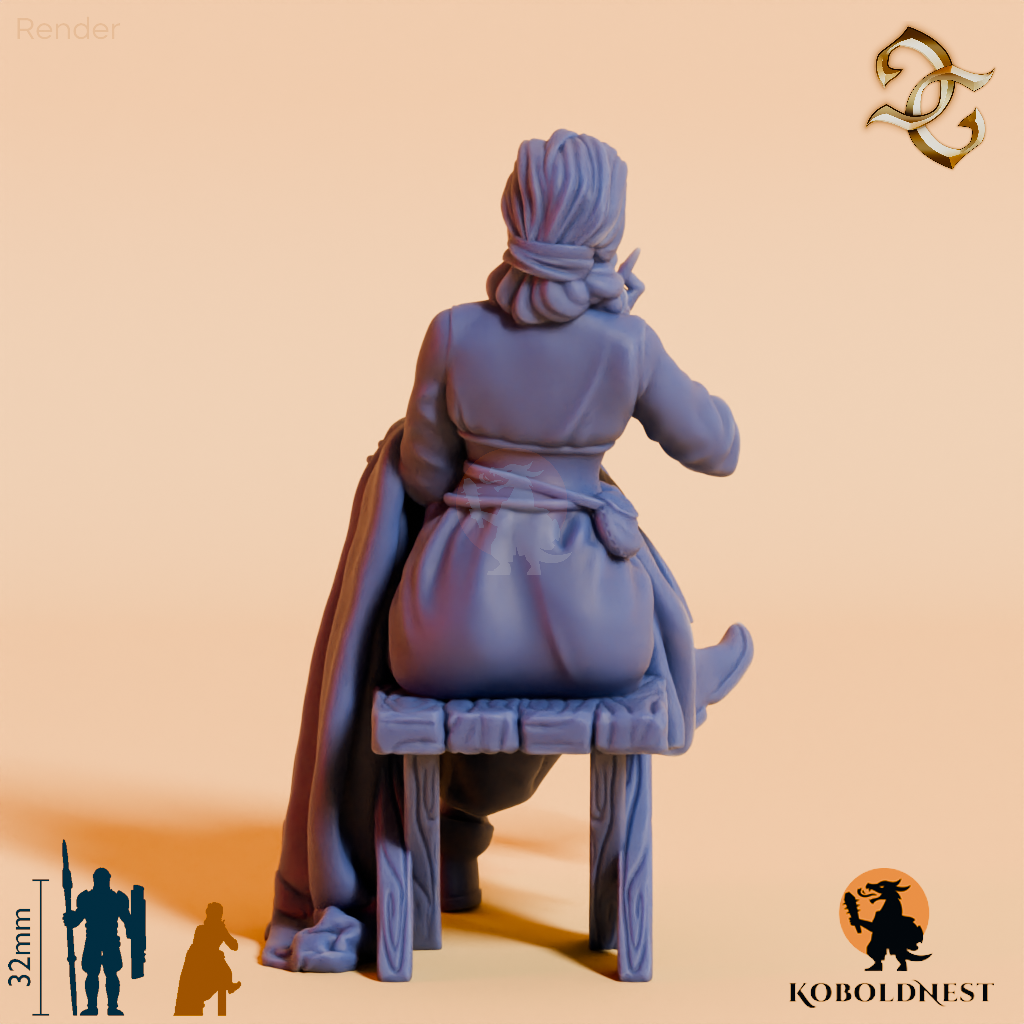 Abby Fletcher, Näherin