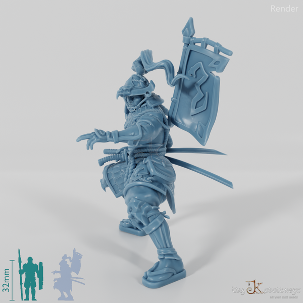 Akechi, Tapferer Rōnin