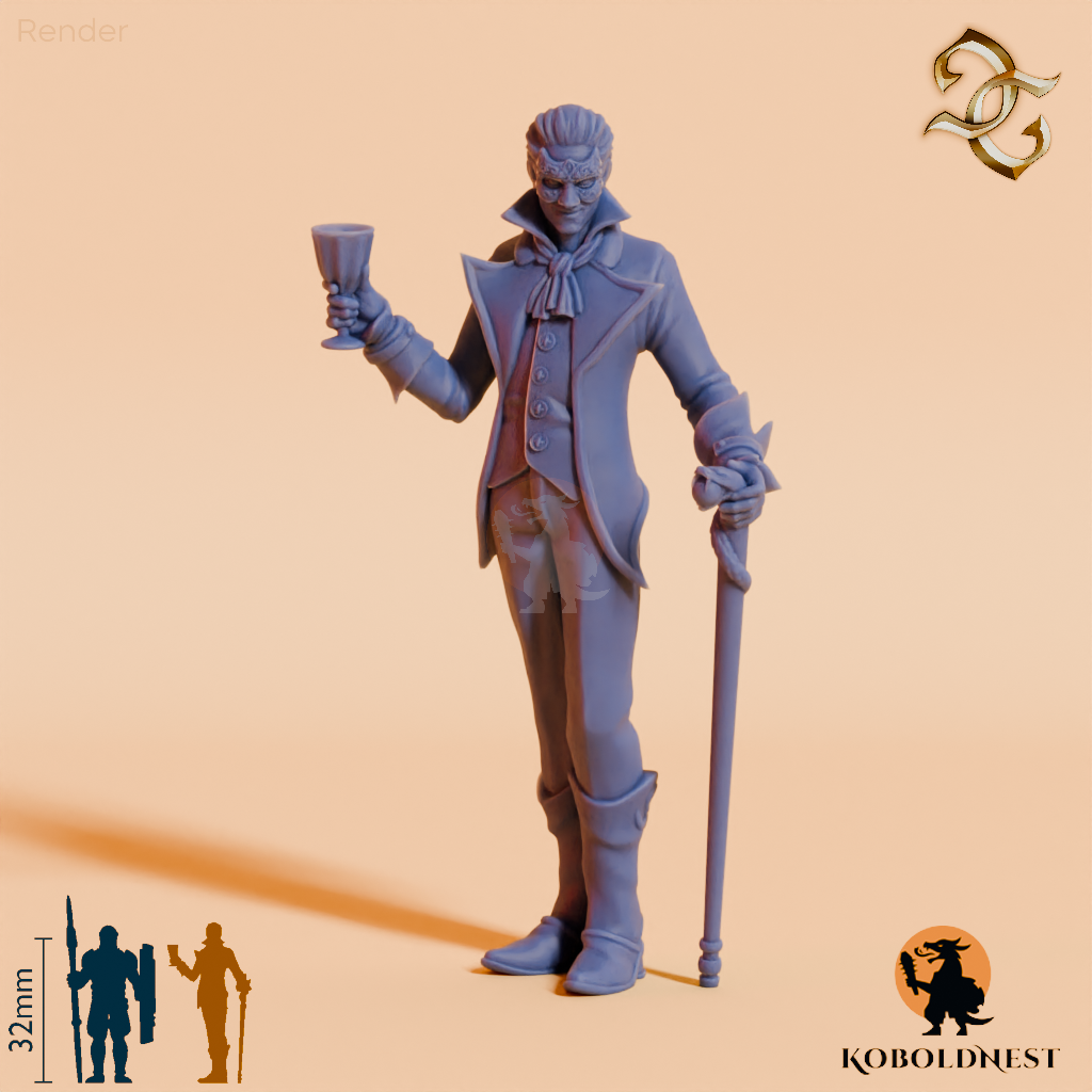 Alistair Dreadwyck, Maskierter Adeliger