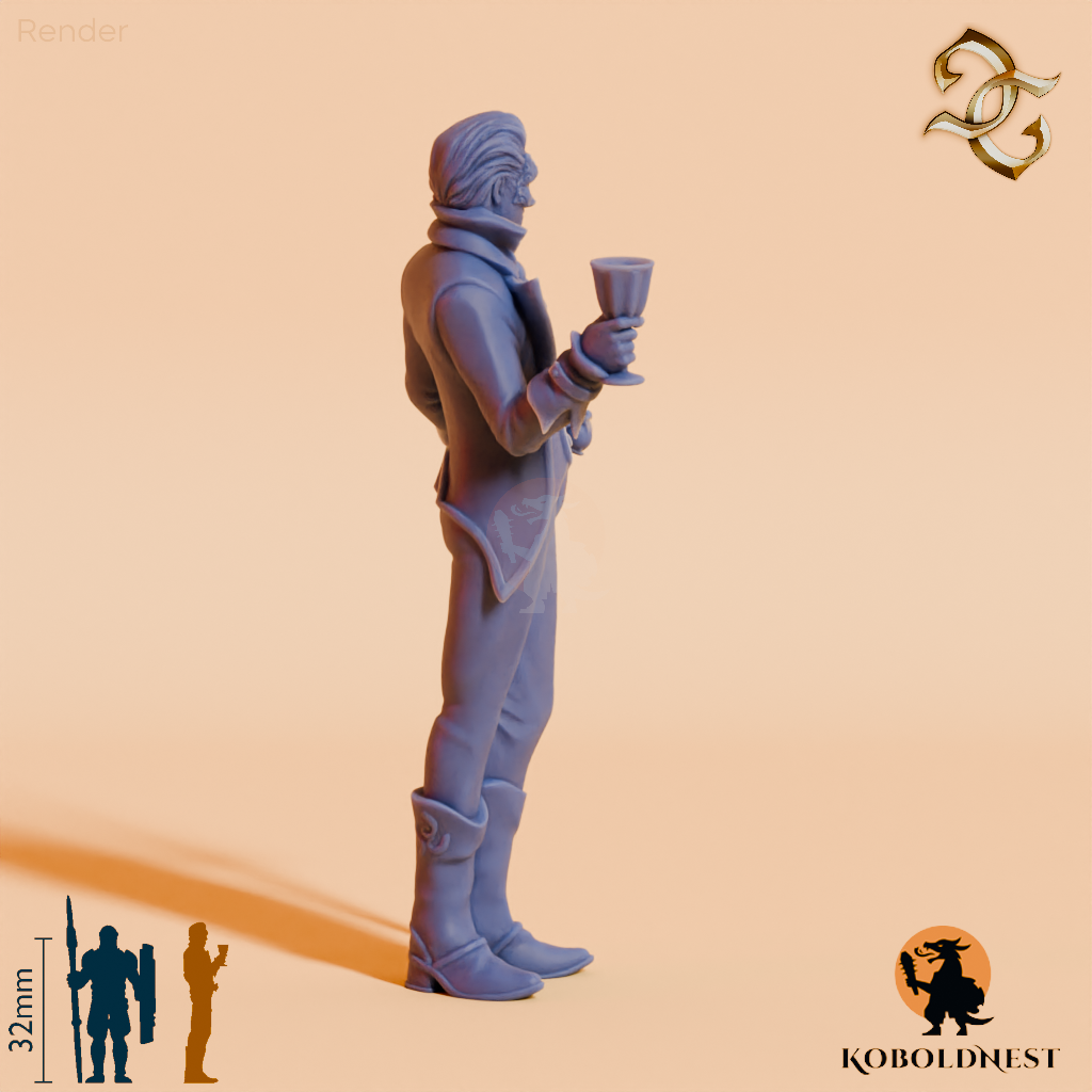 Alistair Dreadwyck, Maskierter Adeliger