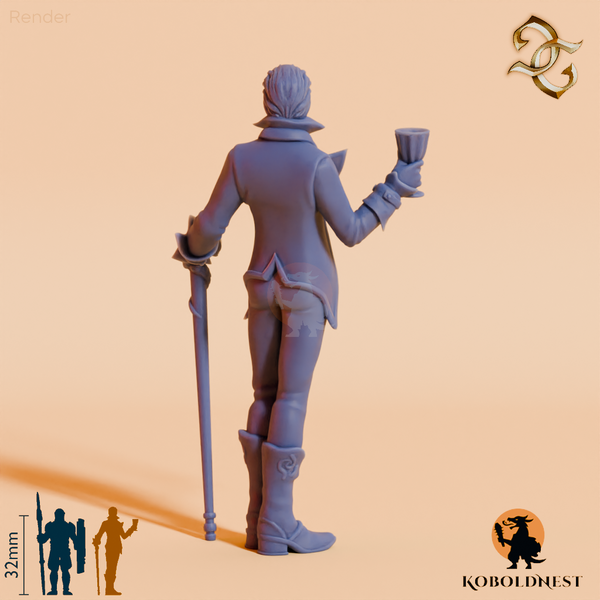 Alistair Dreadwyck, Maskierter Adeliger